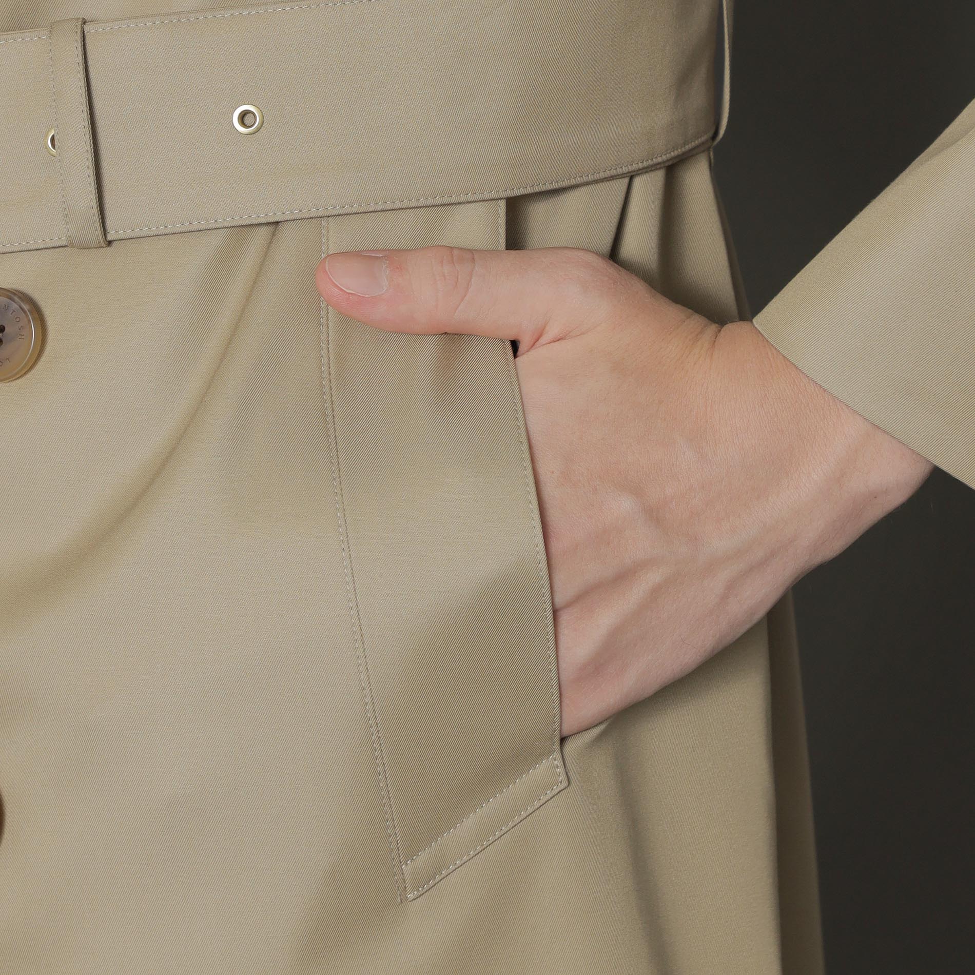 
                   【DUNFORD TRENCH】ギャバジントレンチコート